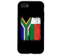 Sudafrica Madagascar Mezza bandiera sudafricana malgascio Custodia per iPhone SE (2020) / 7 / 8