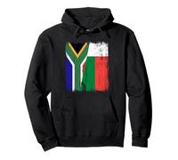 Sudafrica Madagascar Mezza bandiera sudafricana malgascio Felpa con Cappuccio