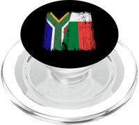 Sudafrica Madagascar Mezza bandiera sudafricana malgascio PopSockets PopGrip per MagSafe