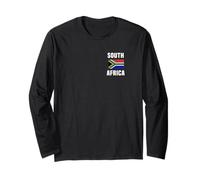 Sudafrica Pocket Flag Apparel Bandiera Sud Africa Maglia a Manica