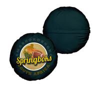 Sudafrica Rugby Union Springboks - Collezione Leggenda - Cuscino Circolare 14"