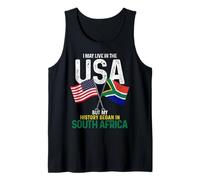 Sudafricano americano La mia storia è iniziata Sud Africa Orgoglio Canotta