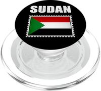 Sudan, bandiera del Sudan, bandiera del Sudan. PopSockets PopGrip per MagSafe
