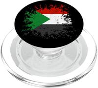 Sudan, bandiera del Sudan, bandiera del Sudan. PopSockets PopGrip per MagSafe