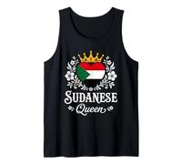Sudanese Queen Sudan Flag Proud Sudanese Woman Canotta