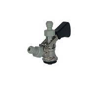 Sudbuy Attacco Innesto Accoppiatore Tipo S - Spillatore Spillatura Fusti Tipo S (a baionetta) - Completo di attacchi rapidi e valvola - FUSTI - Birra - Vino - Keg - Inox