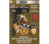 Suddenly/Man With the Golden - 4-Movie Mystery Pack