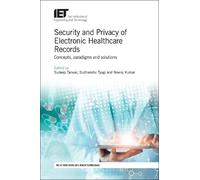 Sudeep Tanwar Security and Privacy of Electronic Healthcare R (Copertina rigida)