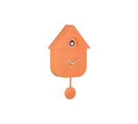 Sudehill Karlsson KA5768OR - Orologio a cucù da Parete Moderno a Pendolo, Colore: Arancione
