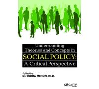 Sudha Menon Understanding Theories and Concepts in Social Pol (Copertina rigida)