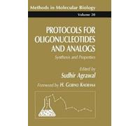 Sudhir Agrawal Protocols for Oligonucleotides and Analogs (Copertina rigida)