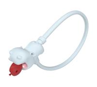 SUDOCA Lucchetto per Bicicletta in Silicone 2 in 1 Lucchetto per Casco a Forma di Ippopotamo Portatile di Sicurezza per Scooter Pieghevoli Accessori per Ciclismo su Strada e Montagna,9