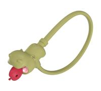 SUDOCA Lucchetto per Bicicletta in Silicone 2 in 1 Lucchetto per Casco a Forma di Ippopotamo Portatile di Sicurezza per Scooter Pieghevoli Accessori per Ciclismo su Strada e Montagna,6