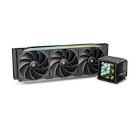Sudokoo PROTEUS 360 Dissipatore Liquido 360mm : CPU Liquid Cooler AIO con 3.4" Schermo LCD Personalizzabile - Raffreddamento PC di TDP 320W & 2500-3600RPM per Intel LGA1851/1700/1200/115X AMD AM5/AM4