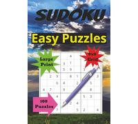 Sudoku: 100 Puzzles | Easy Level | 9x9 grid | 6 x 9 inches | Solutions included | Great for on-the-go | Large Print