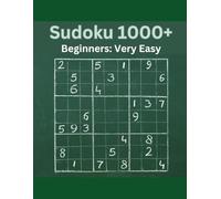 Sudoku 1000+: Beginners: Very Easy