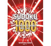 Sudoku 1000 Vol.3: Medium to Hard