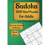 Sudoku 1500 Hard Puzzles: 1500 Sudoku Puzzles & Solutions, Hard Puzzles for Adults (Brain Buster)