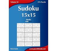 Sudoku 15x15 - Medio - Volume 24 - 276 Puzzle