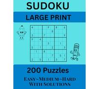 Sudoku: 200 Large Print Puzzles