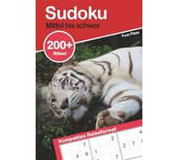 Sudoku 200+ Rätsel: Mittel bis Schwer Reisegröße