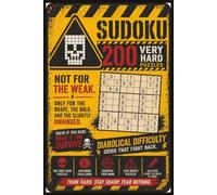Sudoku: 200 Very Hard 9x9 Sudoku Puzzles for Adults with Complete Solutions