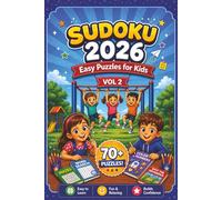Sudoku 2026: Easy Puzzles for Kids Vol 2