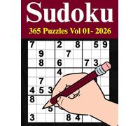 Sudoku 2026 Vol 01: 365 Daily Puzzles to Train Your Brain All Year