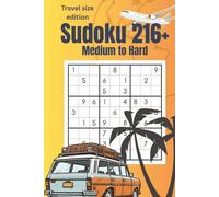 Sudoku 216+ Medium to Hard difficulty: Travel size edition
