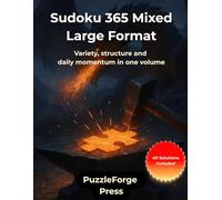 Sudoku 365 Mixed - Large Format: 365 Sudoku puzzles from easy to hard in 8.5x11 format - Two puzzles per page for seniors, adults and thoughtful gift buyers