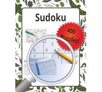 Sudoku 400 Puzzles: 400 Sudoku puzzles with solutions | 8.5 x 11 inches, 100 pages | Bird themed