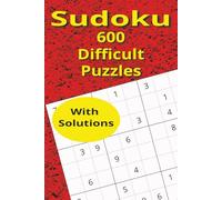 Sudoku 600 Difficult Puzzles