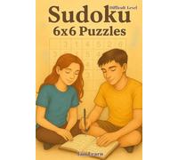 Sudoku 6X6 Puzzles: Difficult Level