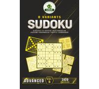 SUDOKU 8 variants - Advanced - Volume 5