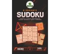 SUDOKU 8 variants - Hard - Volume 4