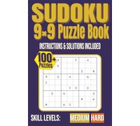 Sudoku 9x9 Puzzle Book: 112 puzzles for Adults, Seniors, and Teenagers