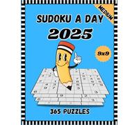 Sudoku a Day 2025: 365 Daily Medium Puzzles with Solutions | Perfect Gift for Sudoku Lovers