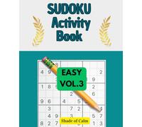 Sudoku: Activity Book easy level vol.3