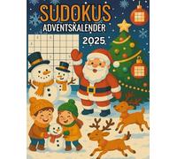 Sudoku Adventskalender 2025: 24 Tage voller Rätselspaß von leicht bis schwer