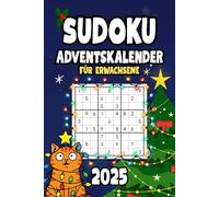 Sudoku Adventskalender 2025 für Erwachsene - 144 Rätsel von leicht bis schwer: Täglicher Rätselspaß im Advent | Das perfekte Geschenk für Erwachsene und Senioren
