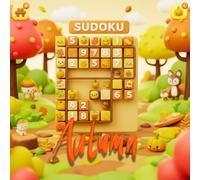 Sudoku Autumn: Enjoy hours of brain-boosting fun with this Large Print Sudoku Puzzle Book!