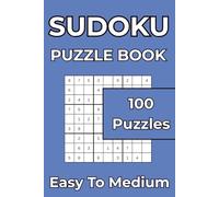 Sudoku Book: 100 Easy to Medium Puzzles for Adults, Handy Travel Size