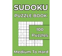 Sudoku Book: 100 Medium to Hard Puzzles for Adults, Handy Travel Size