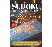 Sudoku Book for Adult: Fun Sudoku Puzzles with Solutions | 3 Difficulty Levels | Brain-Boosting Entertainment for Puzzle Lovers