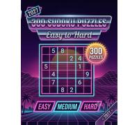 Sudoku Book for Adults: 300 Easy, Medium and Hard Puzzles Large Print Sudoku Puzzle
