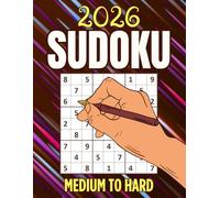 Sudoku Book for Adults and Seniors: Medium to Hard Levels | Sudoku Games for Stress Relief & Mental Exercise