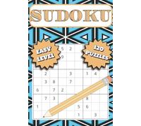 Sudoku Book For Adults - Easy Level: Sudoku Easy to Read Print for Brain Stimulation, Relaxing At Home, and More | 6x9 inches, 120 pages with ... Gift for Vacations, Holidays and Free Times