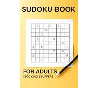 Sudoku Book for Adults: Stocking Stuffers: 200 Puzzle Games from Easy to Hard