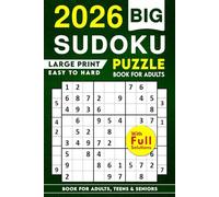 Sudoku Book for Adults - Two Puzzles per Page: An Easy to Hard Sudoku Puzzles Book with Full Solutions