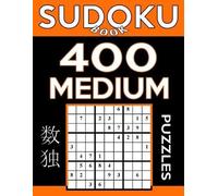 Sudoku Book Sudoku Book 400 Medium Puzzles (Tascabile) Sudoku Book